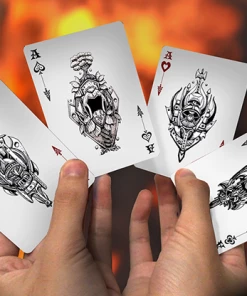 Not Specified Blood & Beast Playing Cards (Silver Gilded) Catalog 9 Not Specified Blood & Beast Playing Cards (Silver Gilded) Catalog