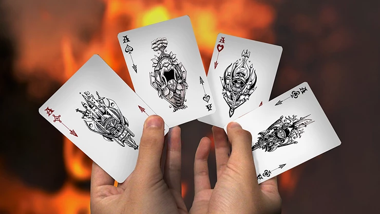 Not Specified Blood & Beast Playing Cards (Silver Gilded) Catalog 4 Not Specified Blood & Beast Playing Cards (Silver Gilded) Catalog