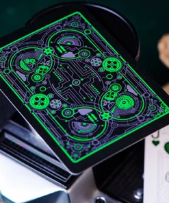 Elephant Playing Cards Catalog Cyberpunk Playing Cards (Green)