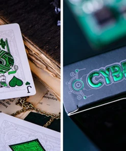 Elephant Playing Cards Catalog Cyberpunk Playing Cards (Green)