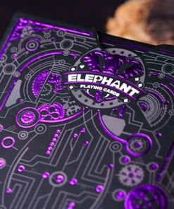 Elephant Playing Cards Catalog Cyberpunk Playing Cards (Purple)