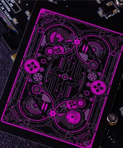 Elephant Playing Cards Catalog Cyberpunk Playing Cards (Purple)