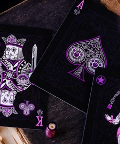 Elephant Playing Cards Catalog Cyberpunk Playing Cards (Purple)