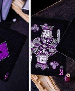 Elephant Playing Cards Catalog Cyberpunk Playing Cards (Purple)