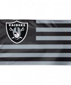 WinCraft Oakland Raiders Patriotic America - 3X5 Deluxe Flag Catalog