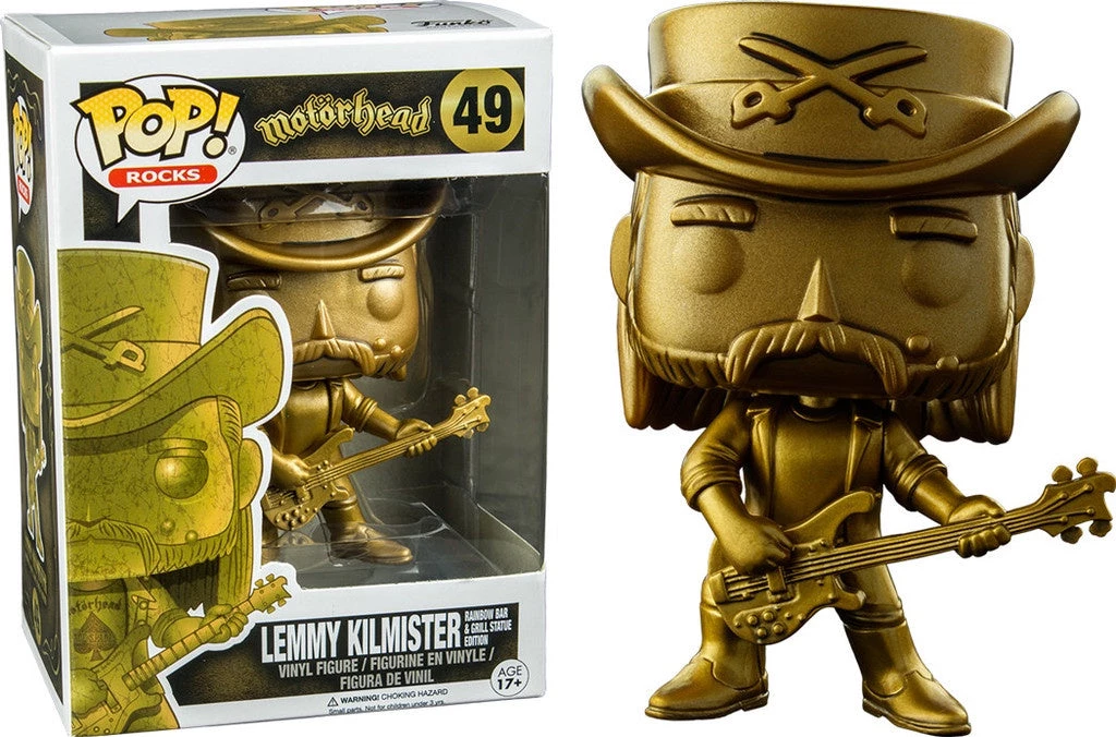 Lemmy Kilmister (Rainbow Bear & Grill Statue Edition) 49 - MotorHead - Funko Pop 1 Lemmy Kilmister (Rainbow Bear & Grill Statue Edition) 49 - MotorHead - Funko Pop