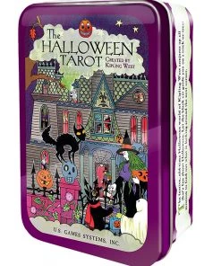 US Games Catalog The Halloween Tarot (Tin)