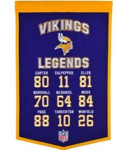 Winning Streak Minnesota Vikings Legends Banner