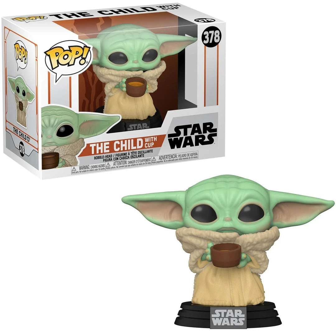The Child (with Cup) 378 - Star Wars (The Mandalorian) - Funko Pop 1 The Child (with Cup) 378 - Star Wars (The Mandalorian) - Funko Pop