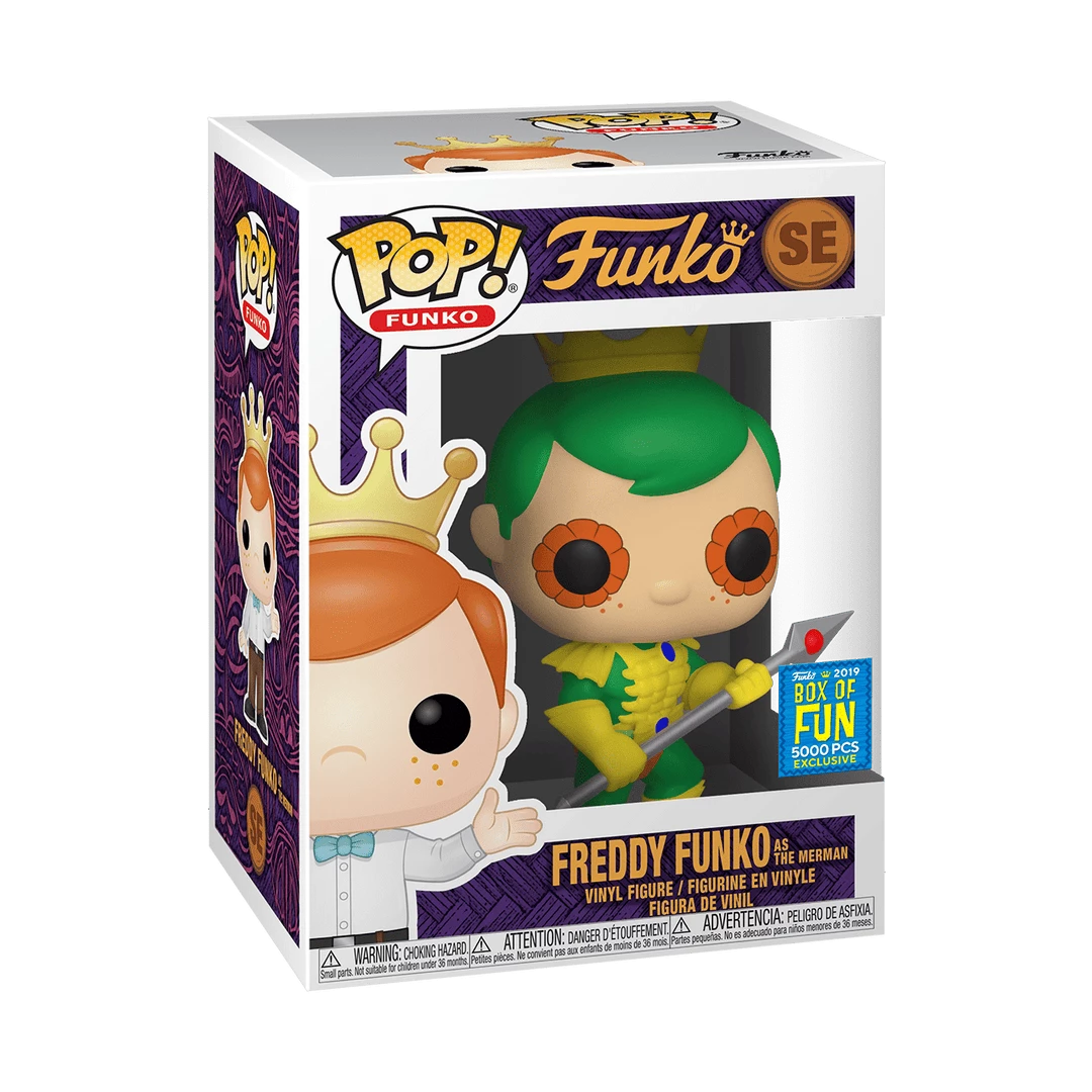 Freddy Funko (As The Merman) SE - Pop Funko - Funko Pop Catalog 1 Freddy Funko (As The Merman) SE - Pop Funko - Funko Pop Catalog