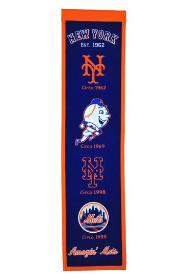 Winning Streak Catalog New York Mets Heritage Banner 1 Winning Streak Catalog New York Mets Heritage Banner
