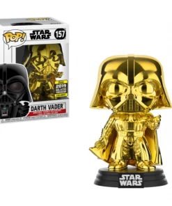 Darth Vader (Gold Chrome) 157 - Star Wars - Funko Pop