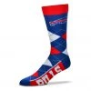 For Bare Feet Buffalo Bills Argyle Socks