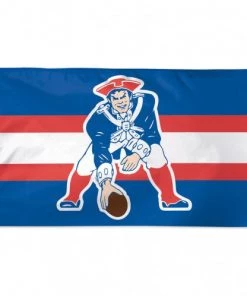 WinCraft Catalog New England Patriots Classic Logo 3X5 Deluxe Flag
