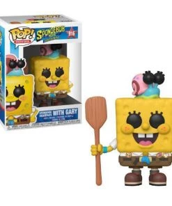 Spongebob Squarepants (with Gary) 916 - The Spongebob Movie - Funko Pop Catalog