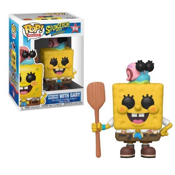 Spongebob Squarepants (with Gary) 916 - The Spongebob Movie - Funko Pop Catalog 1 Spongebob Squarepants (with Gary) 916 - The Spongebob Movie - Funko Pop Catalog