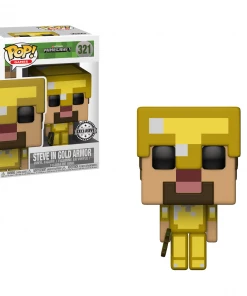 Catalog Steve In Gold Armor 321 - Minecraft - Funko Pop