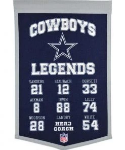 Winning Streak Catalog Dallas Cowboys Legends Banner