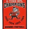 Winning Streak Catalog Cleveland Browns Super Bowl Champions Banner