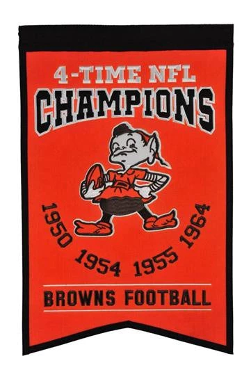 Winning Streak Catalog Cleveland Browns Super Bowl Champions Banner 1 Winning Streak Catalog Cleveland Browns Super Bowl Champions Banner
