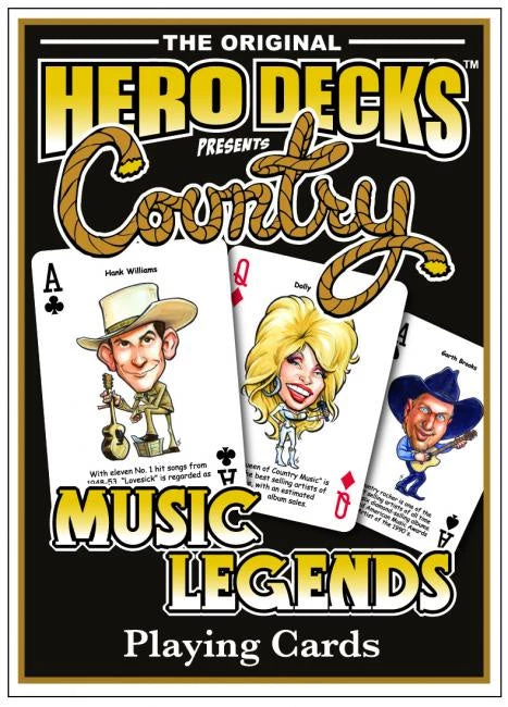 HeroDecks - Country Music Legends Catalog 1 HeroDecks - Country Music Legends Catalog