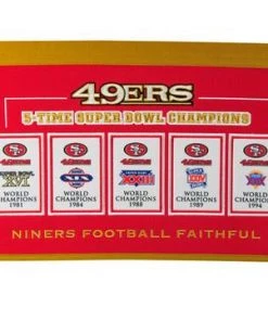 Winning Streak San Francisco 49ers Rafter Raiser Banner