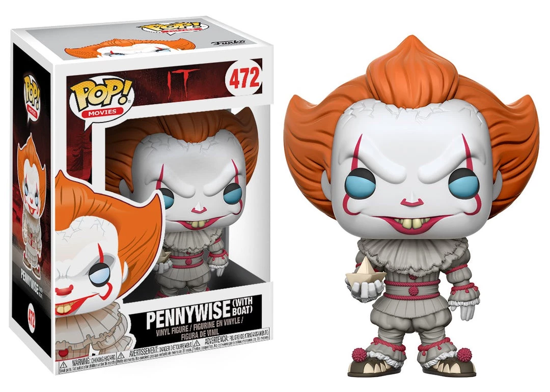 Catalog Pennywise W/Boat 472 - It - Funko Pop 1 Catalog Pennywise W/Boat 472 - It - Funko Pop