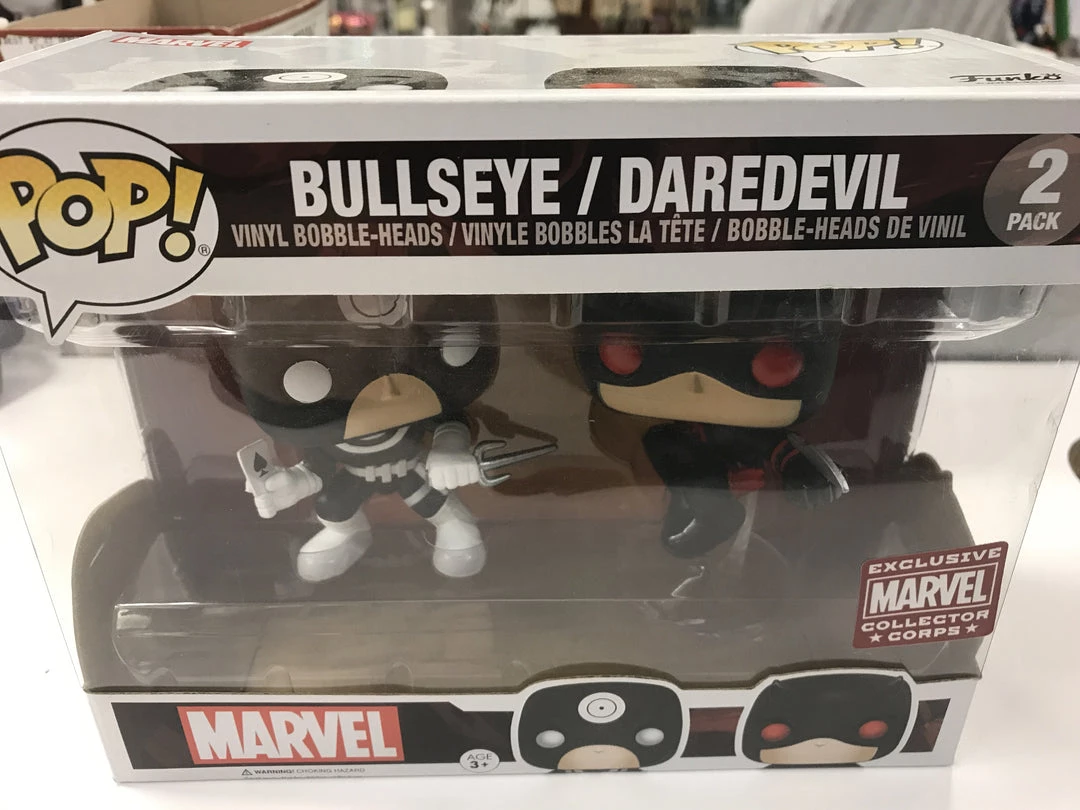 Bullseye / Daredevil - 2 Pack - Funko Pop 1 Bullseye / Daredevil - 2 Pack - Funko Pop