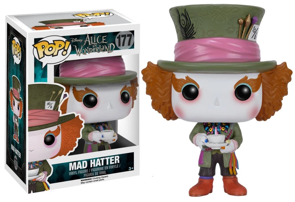Mad Hatter (Live Action) 177 - Alice In Wonderland - Funko Pop 1 Mad Hatter (Live Action) 177 - Alice In Wonderland - Funko Pop