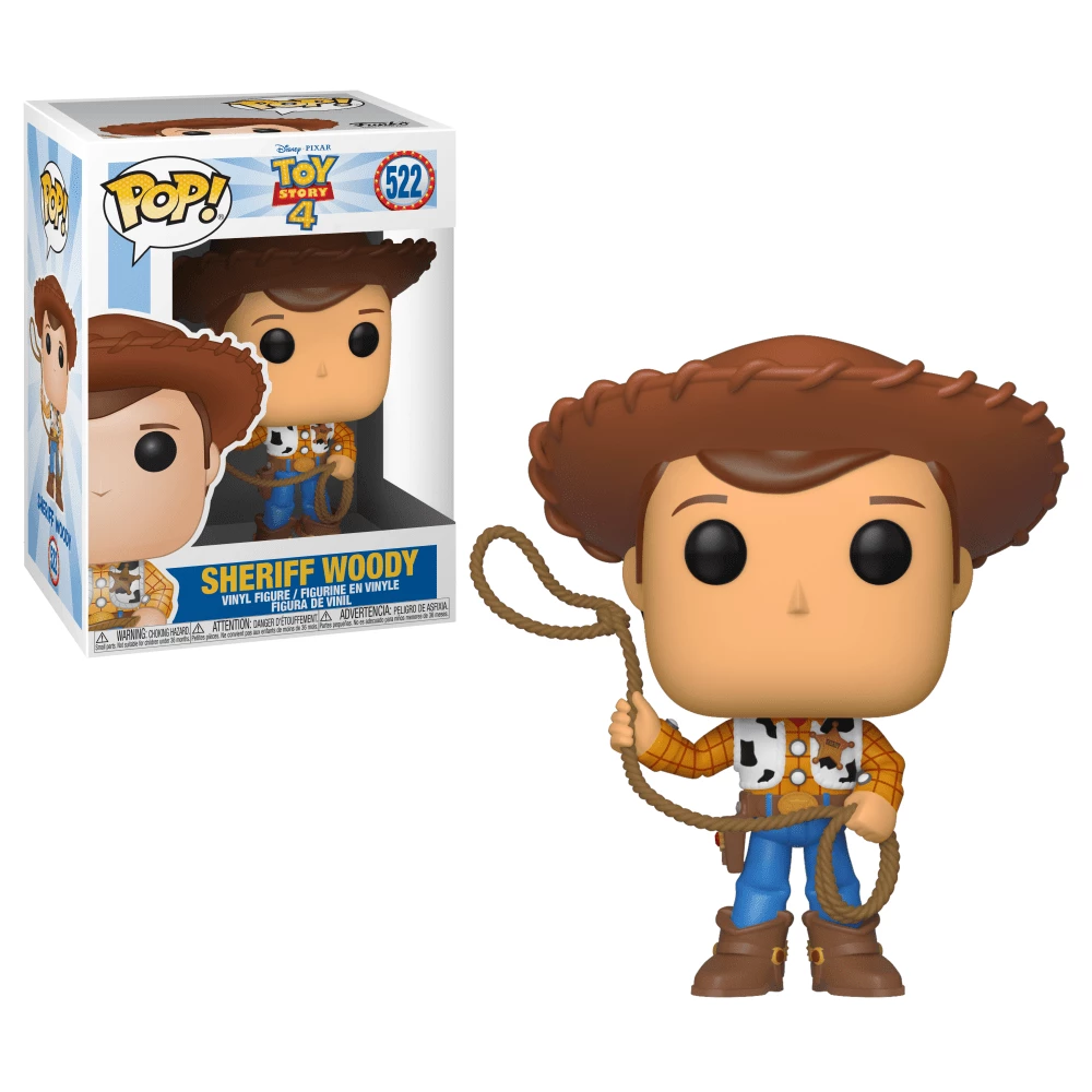 Sheriff Woody 522 - Toy Story 4 - Funko Pop 1 Sheriff Woody 522 - Toy Story 4 - Funko Pop