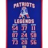 Winning Streak New England Patriots Legends Banner