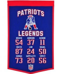 Winning Streak New England Patriots Legends Banner