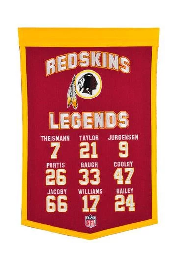 Winning Streak Washington Redskins Legends Banner Catalog 1 Winning Streak Washington Redskins Legends Banner Catalog