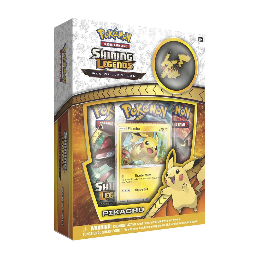 Pokemon - Shinning Legends Pin Collection - Pikachu 1 Pokemon - Shinning Legends Pin Collection - Pikachu