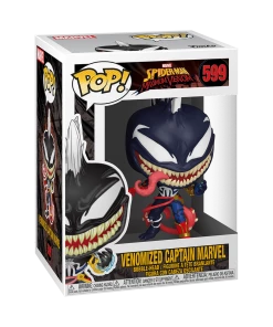 Venomized Captain Marvel 599 - Marvel Spiderman Maximum Venom - Funko Pop