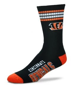 For Bare Feet Cincinnati Bengals 4 Stripe Socks Catalog
