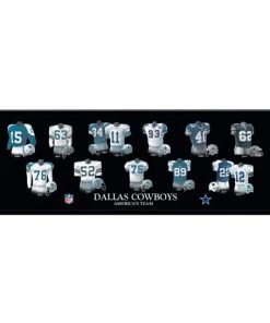 Winning Streak Dallas Cowboys Legacy Uniform Plaque Catalog