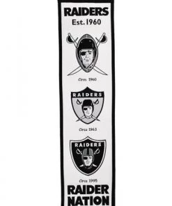 Winning Streak Oakland Raiders Fan Favorite Heritage Banner Catalog