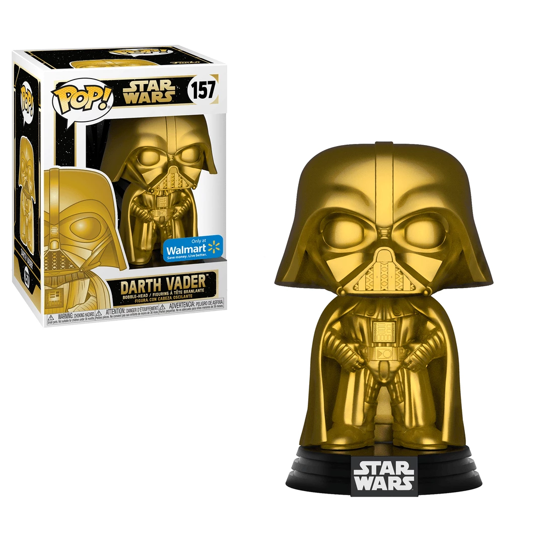 Darth Vader (Gold Metallic) 157 - Star Wars - Funko Pop 1 Darth Vader (Gold Metallic) 157 - Star Wars - Funko Pop