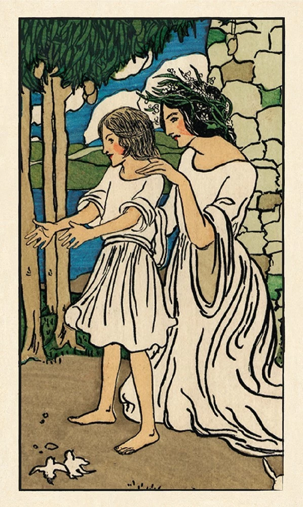 US Games Catalog Smith-Waite Borderless Tarot 7 US Games Catalog Smith-Waite Borderless Tarot