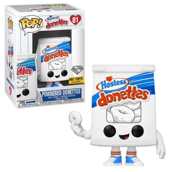 Powdered Donettes (Diamond Glitter) 81 - Hostess Donettes - Funko Pop 1 Powdered Donettes (Diamond Glitter) 81 - Hostess Donettes - Funko Pop