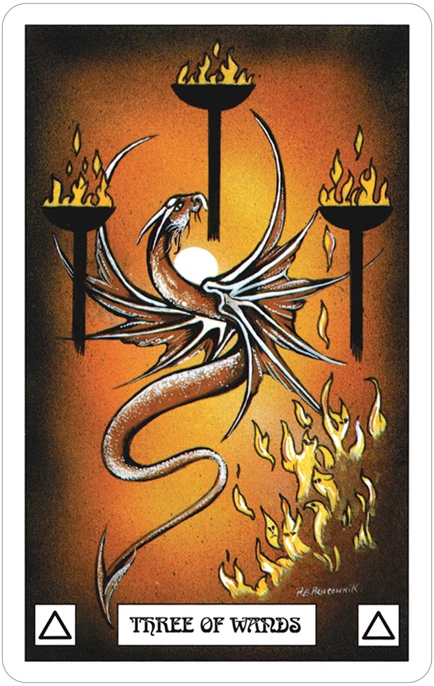 US Games Catalog Dragon Tarot Deck 5 US Games Catalog Dragon Tarot Deck