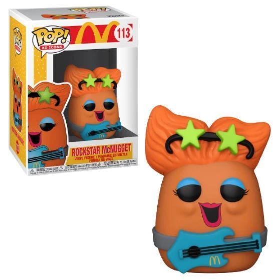 Rockstar McNugget 113 - Pop Ad Icons - Funko Pop Catalog 1 Rockstar McNugget 113 - Pop Ad Icons - Funko Pop Catalog