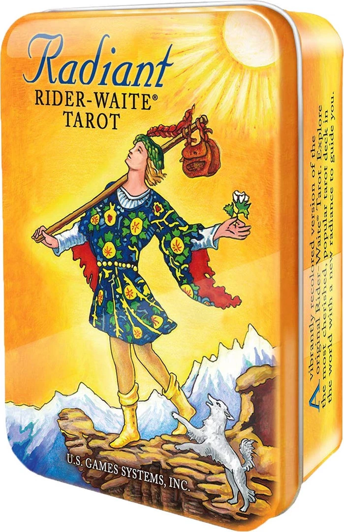 US Games Radiant Rider-Waite Tarot (In A Tin) 1 US Games Radiant Rider-Waite Tarot (In A Tin)