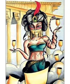 US Games Eight Coins Tattoo Tarot Deck & Book Set