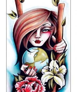 US Games Eight Coins Tattoo Tarot Deck & Book Set