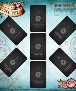 US Games Eight Coins Tattoo Tarot Deck & Book Set