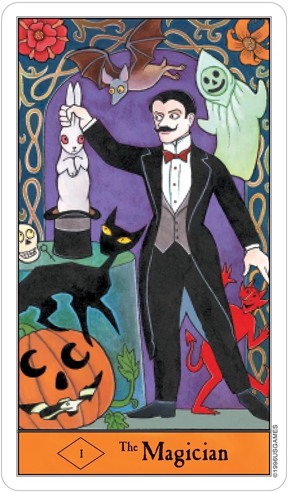 US Games Catalog The Halloween Tarot Deck 3 US Games Catalog The Halloween Tarot Deck