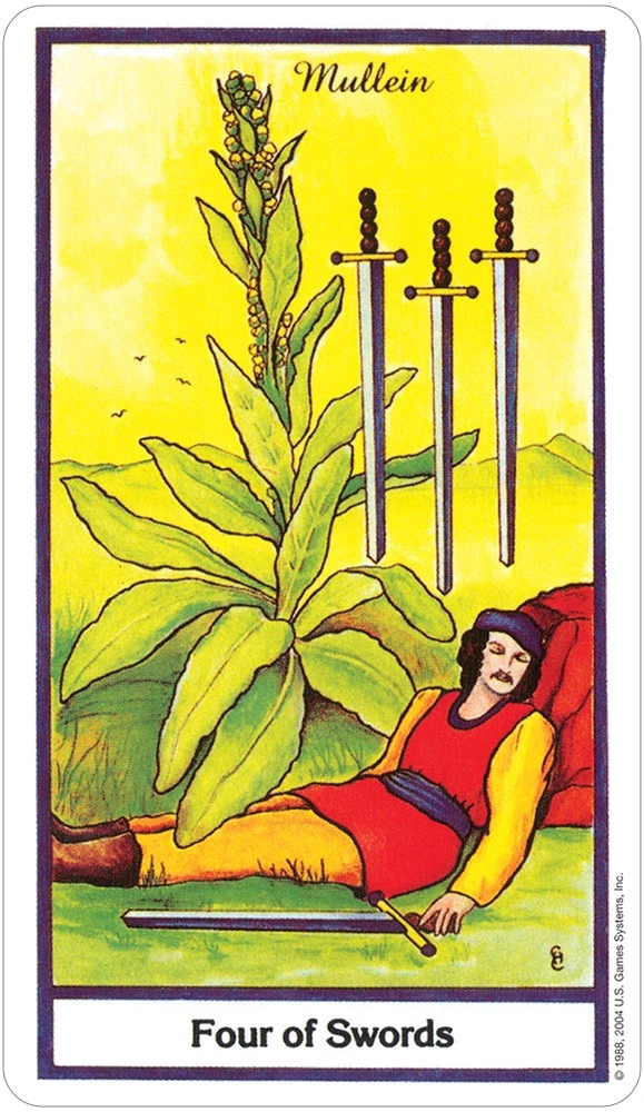 US Games The Herbal Tarot 6 US Games The Herbal Tarot