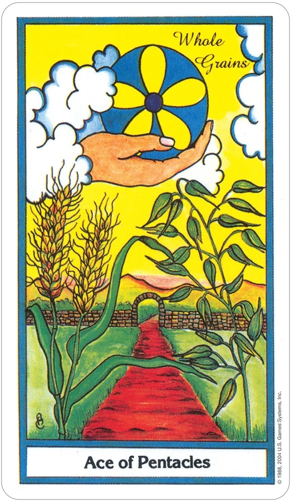 US Games The Herbal Tarot 7 US Games The Herbal Tarot